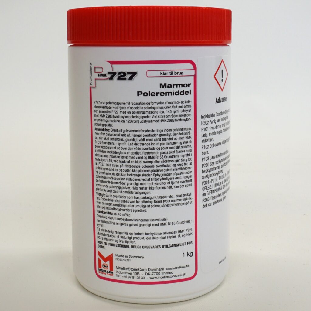 HMK P727 Marmor Polermiddel 1 kg