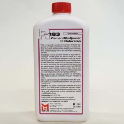 HMK-R183 bag HMK R183 Cementfilmfjerner til Natursten